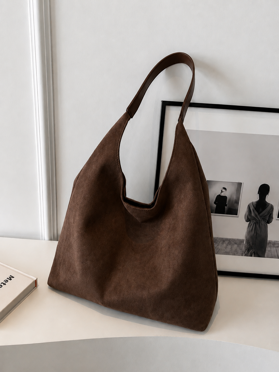 Jenna – Suede Shoulder Bag