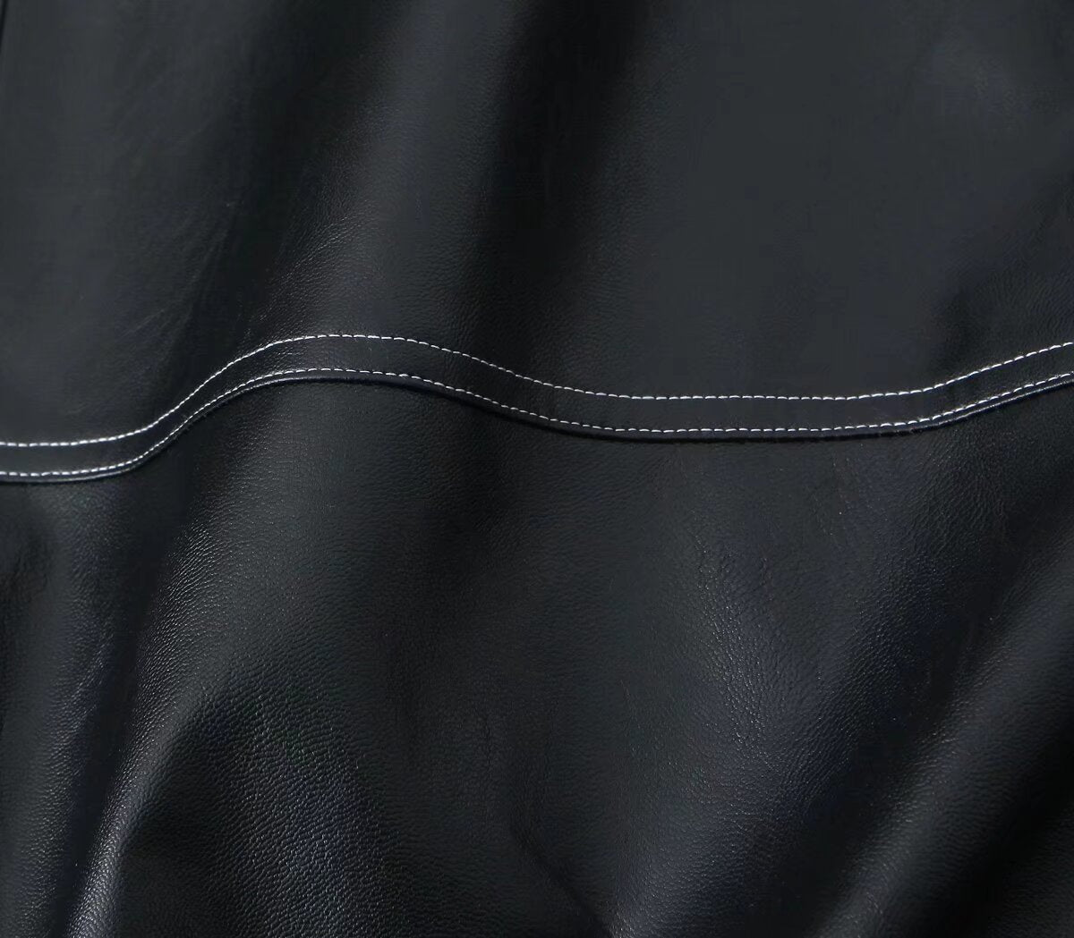 Milena – Faux Leather Jacket