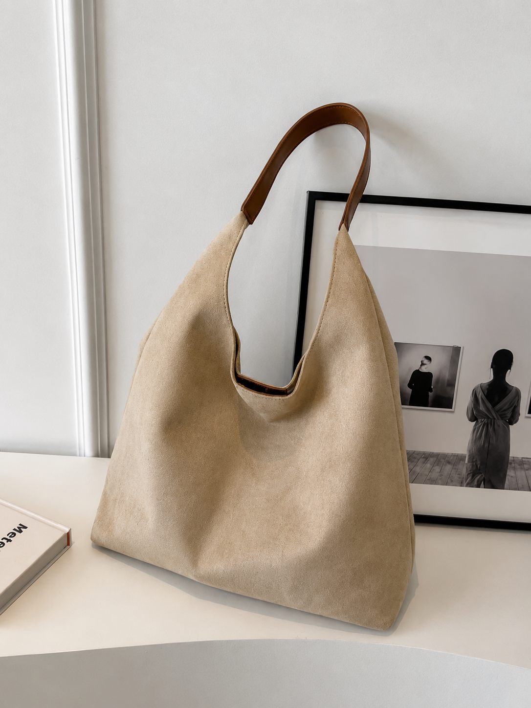 Jenna – Suede Shoulder Bag