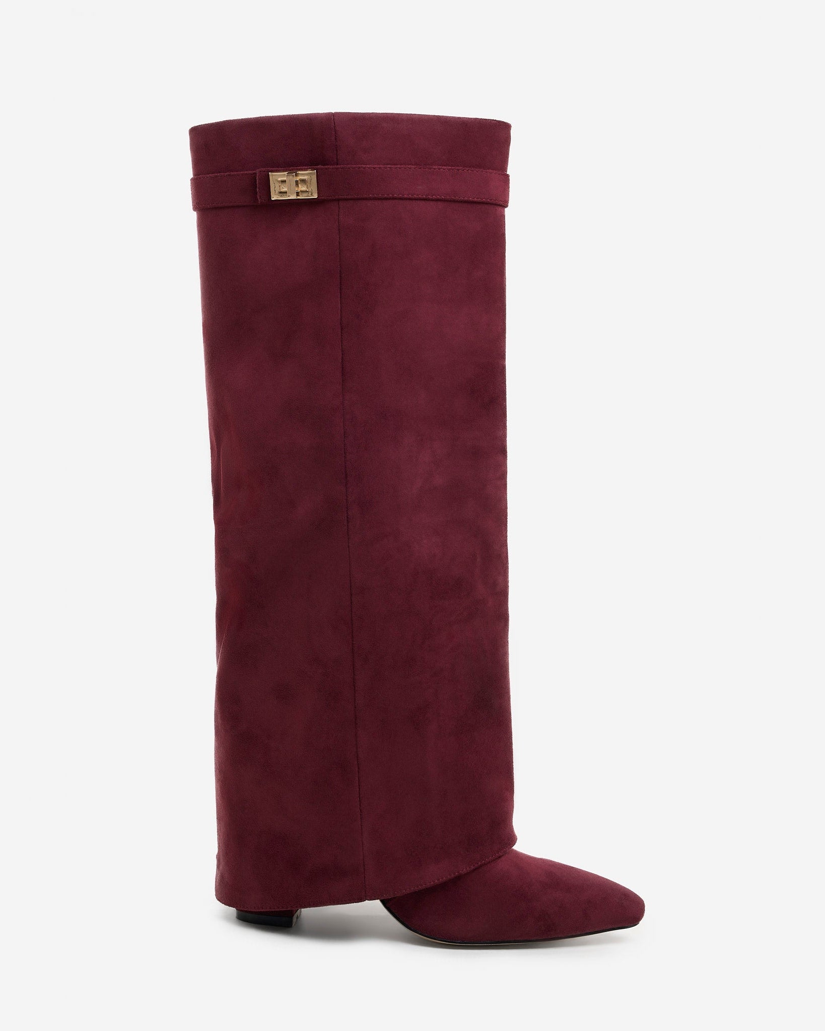 Emilia – Suede Knee-High Boots