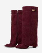 Emilia – Suede Knee-High Boots