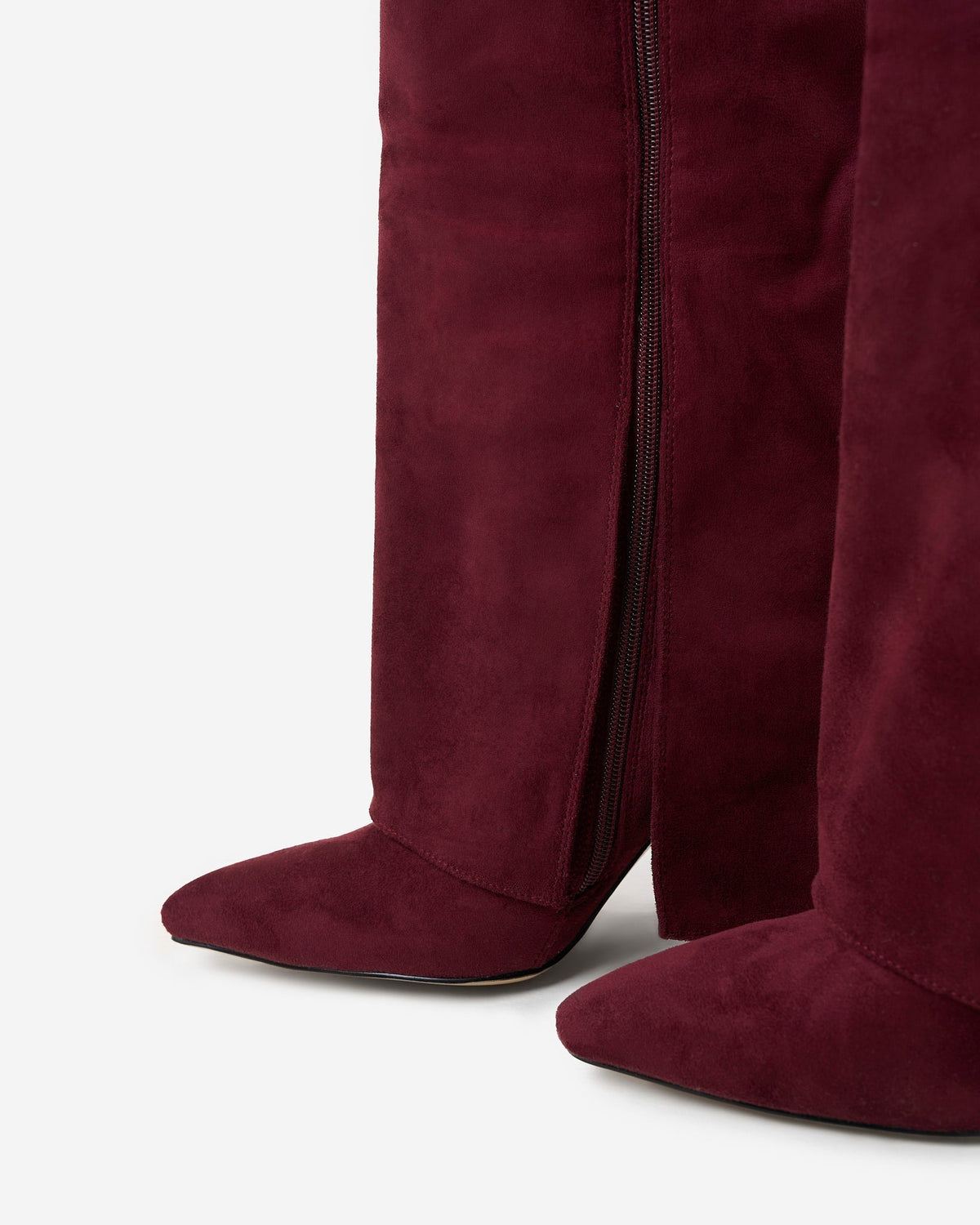 Emilia – Suede Knee-High Boots