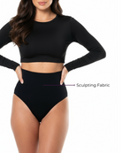 High-Waist Thong