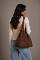 Jenna – Suede Shoulder Bag