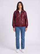 Milena – Faux Leather Jacket