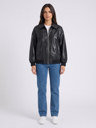 Milena – Faux Leather Jacket
