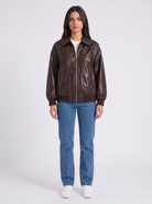Milena – Faux Leather Jacket