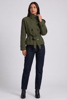 Lola – Cropped Trench Coat