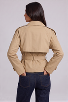 Lola – Cropped Trench Coat
