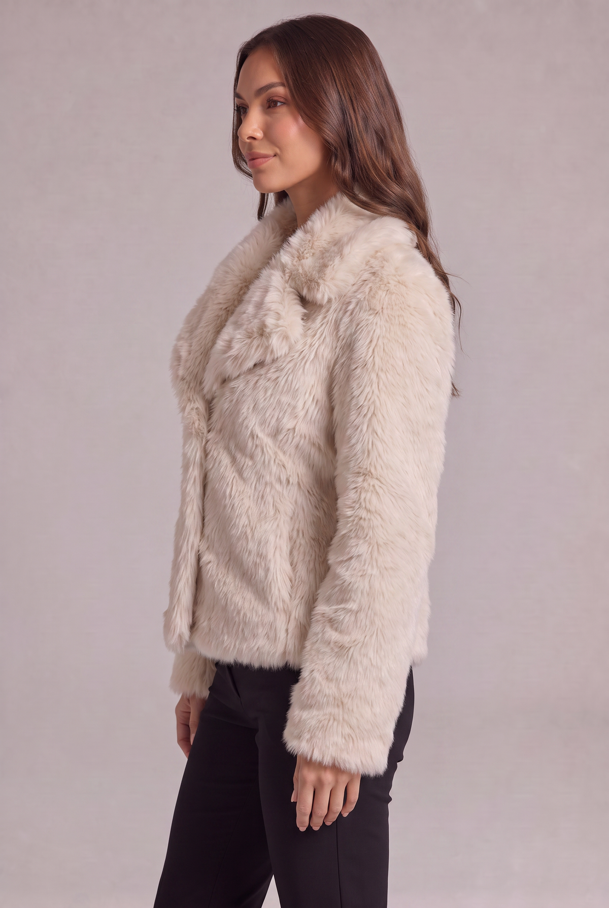 Rebecca – Faux Fur Jacket