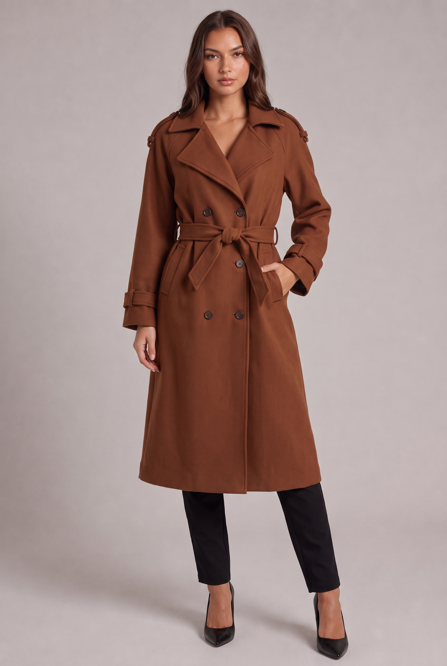 Ottavia – Long Trench Coat