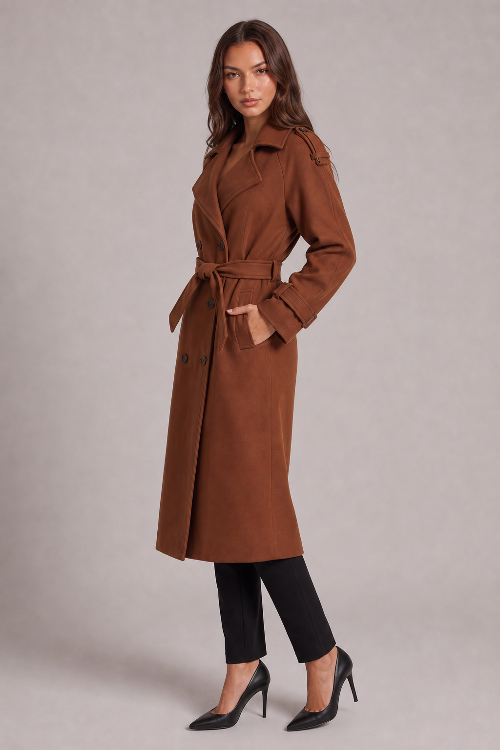 Ottavia – Long Trench Coat
