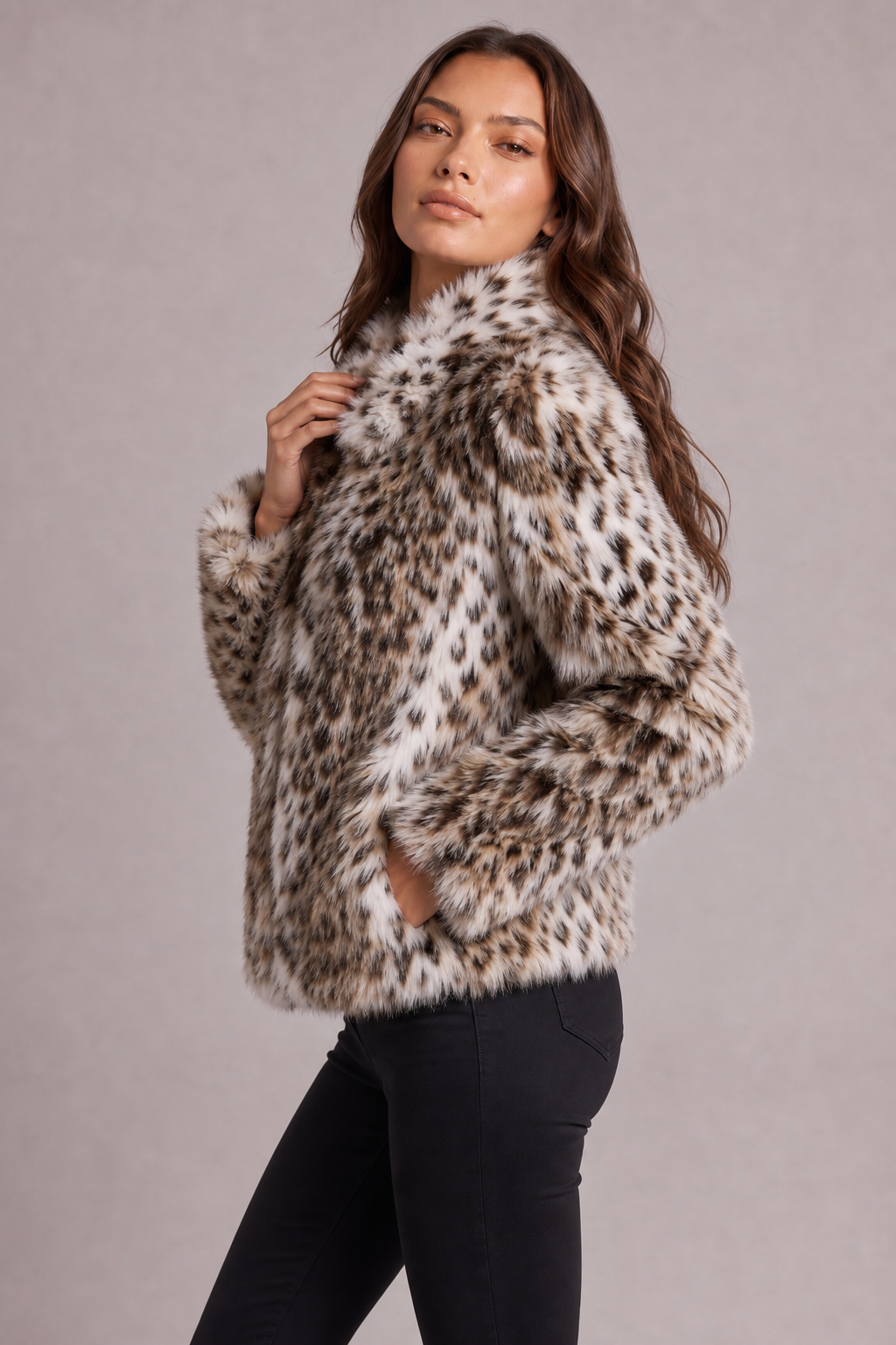 Freya – Leopard Print Jacket