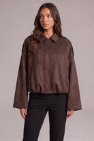 Matilde – Suede Bomber Jacket