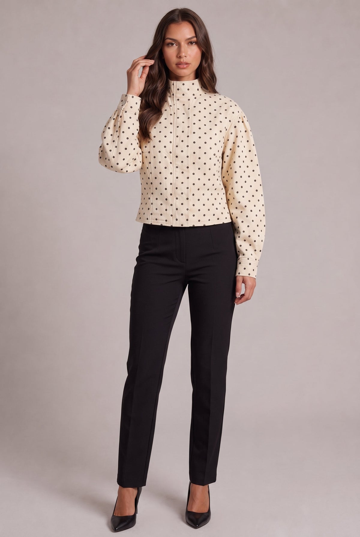 Ruby – Polka Dot Jacket
