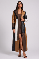 Océane – Long Contrast Coat