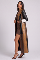 Océane – Long Contrast Coat