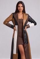 Océane – Long Contrast Coat