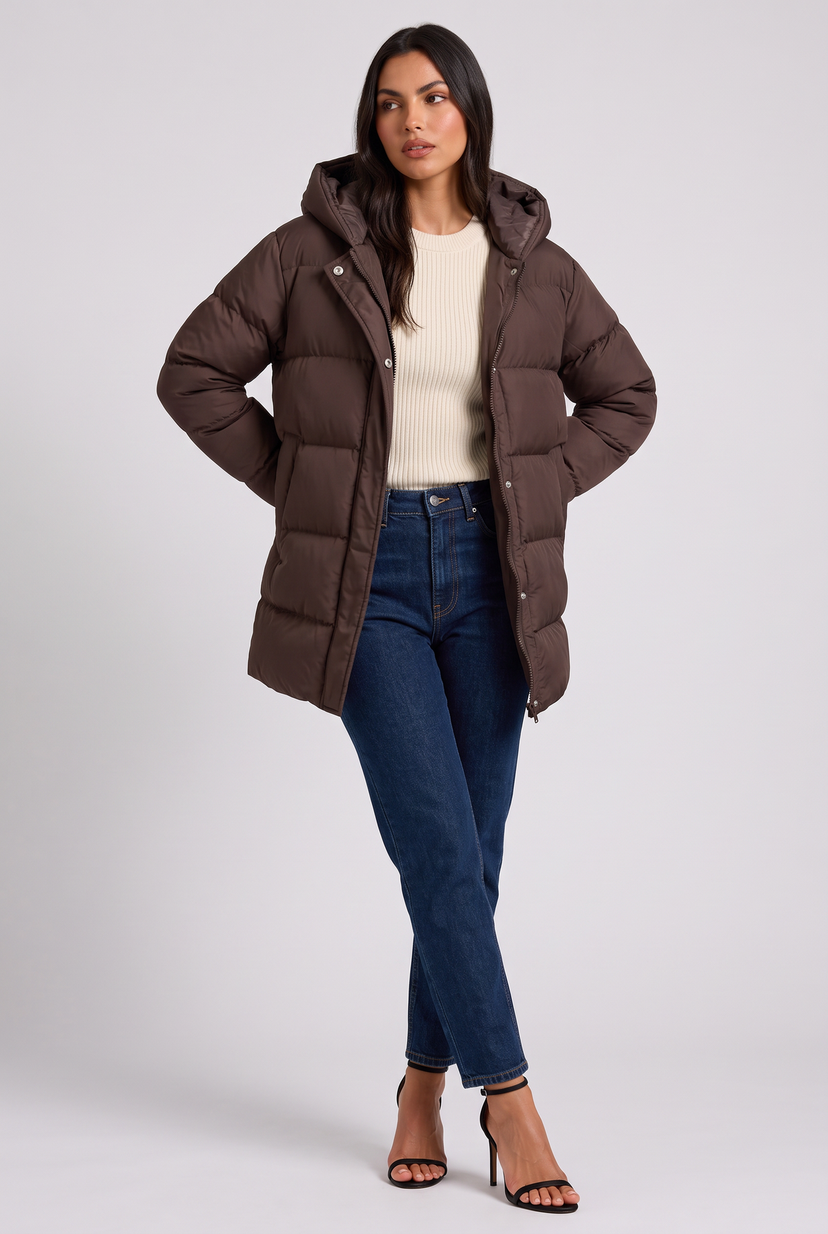 Lina – Hooded Puffer Jacket