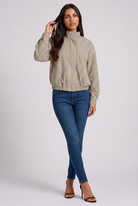Nora – Check Bomber Jacket