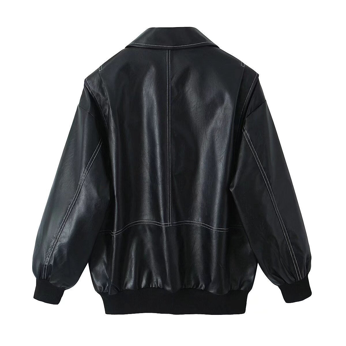 Milena – Faux Leather Jacket