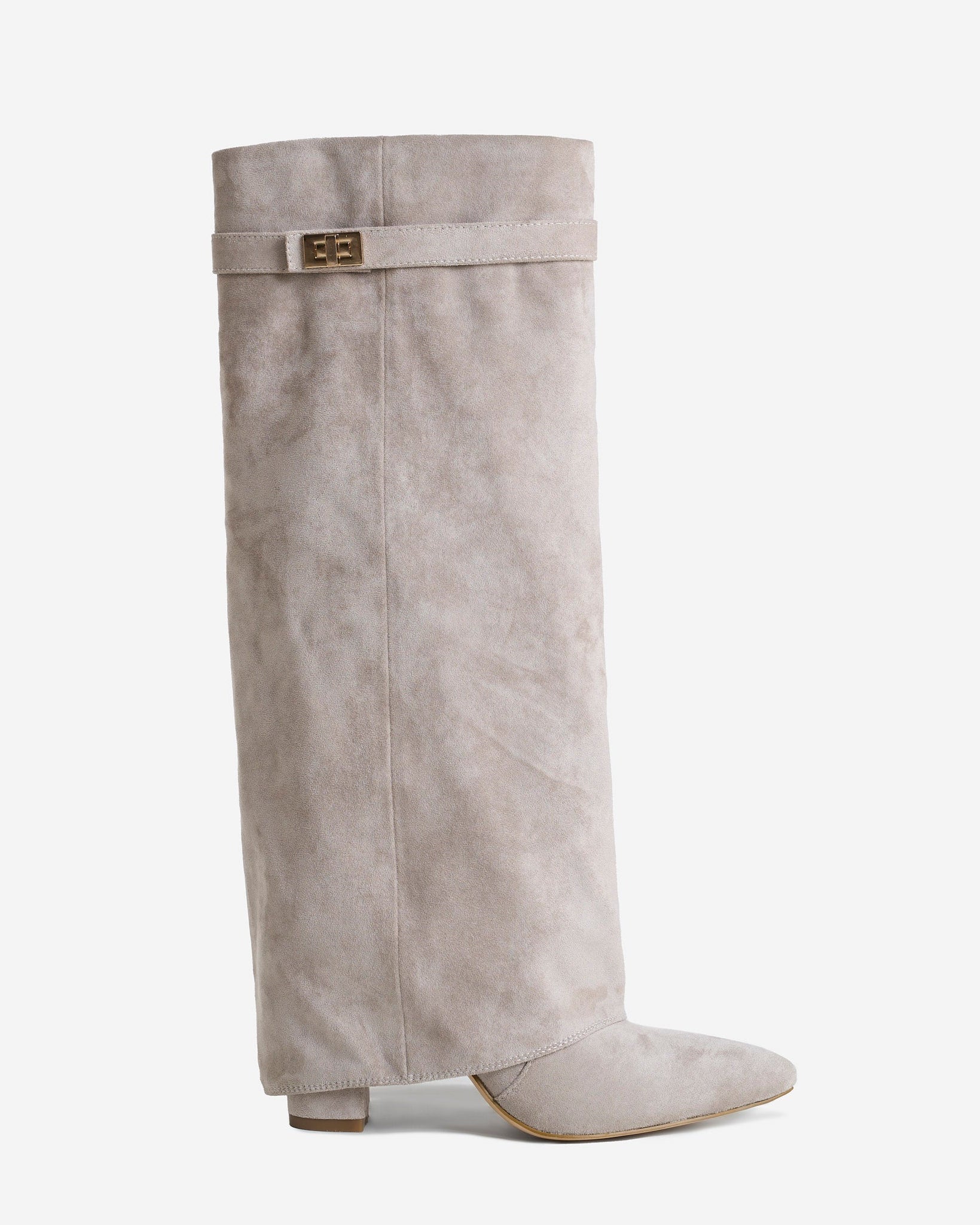 Emilia – Suede Knee-High Boots