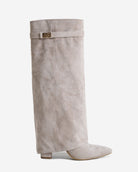 Emilia – Suede Knee-High Boots