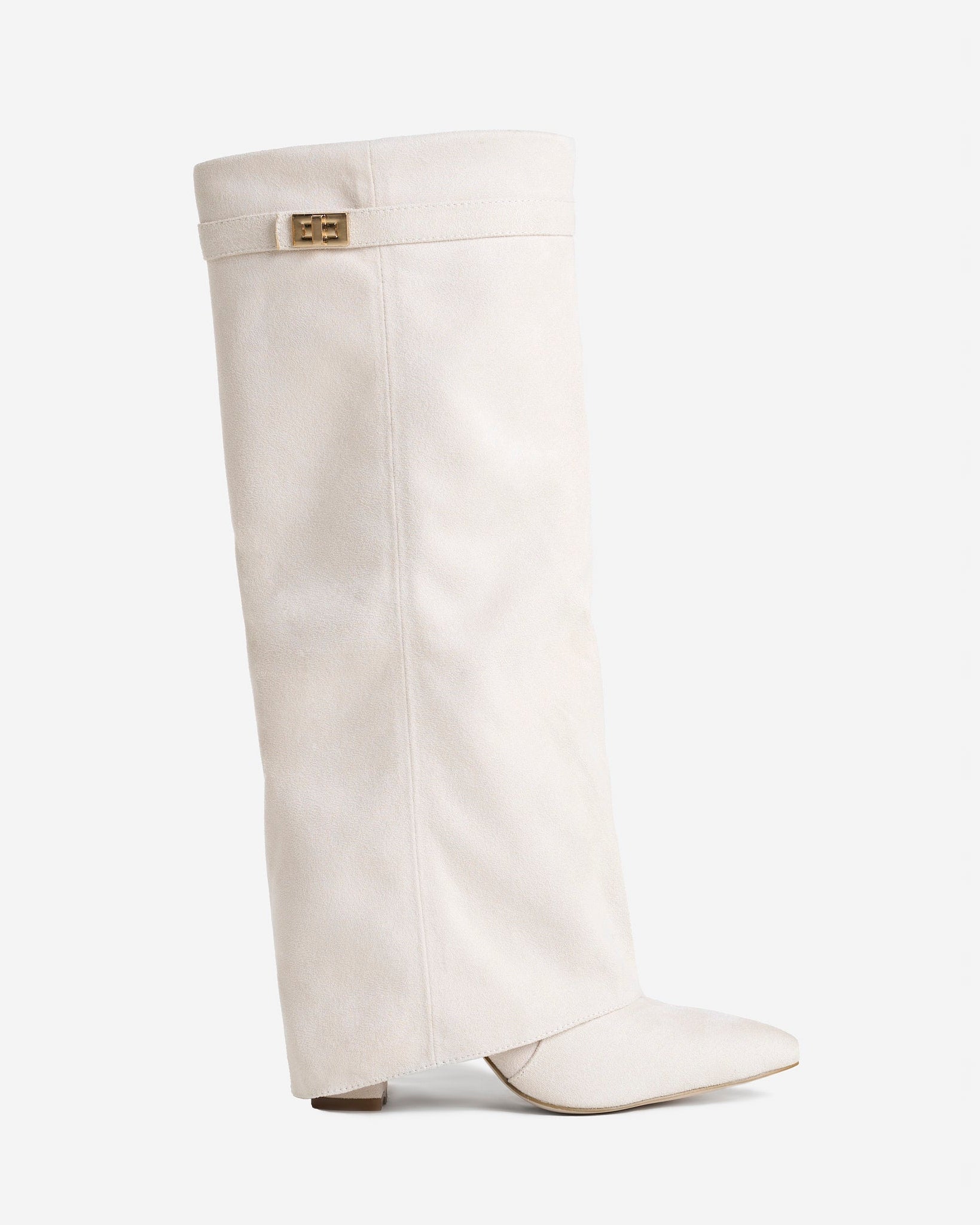 Emilia – Suede Knee-High Boots