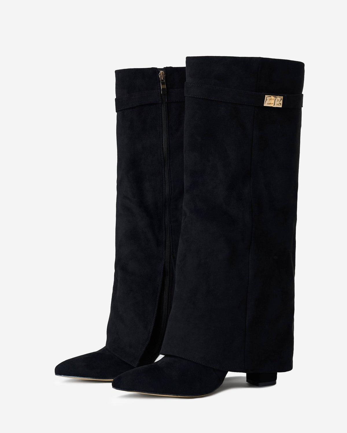 Emilia – Suede Knee-High Boots