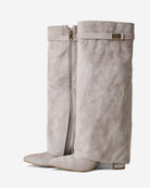 Emilia – Suede Knee-High Boots