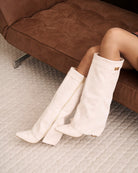 Emilia – Suede Knee-High Boots